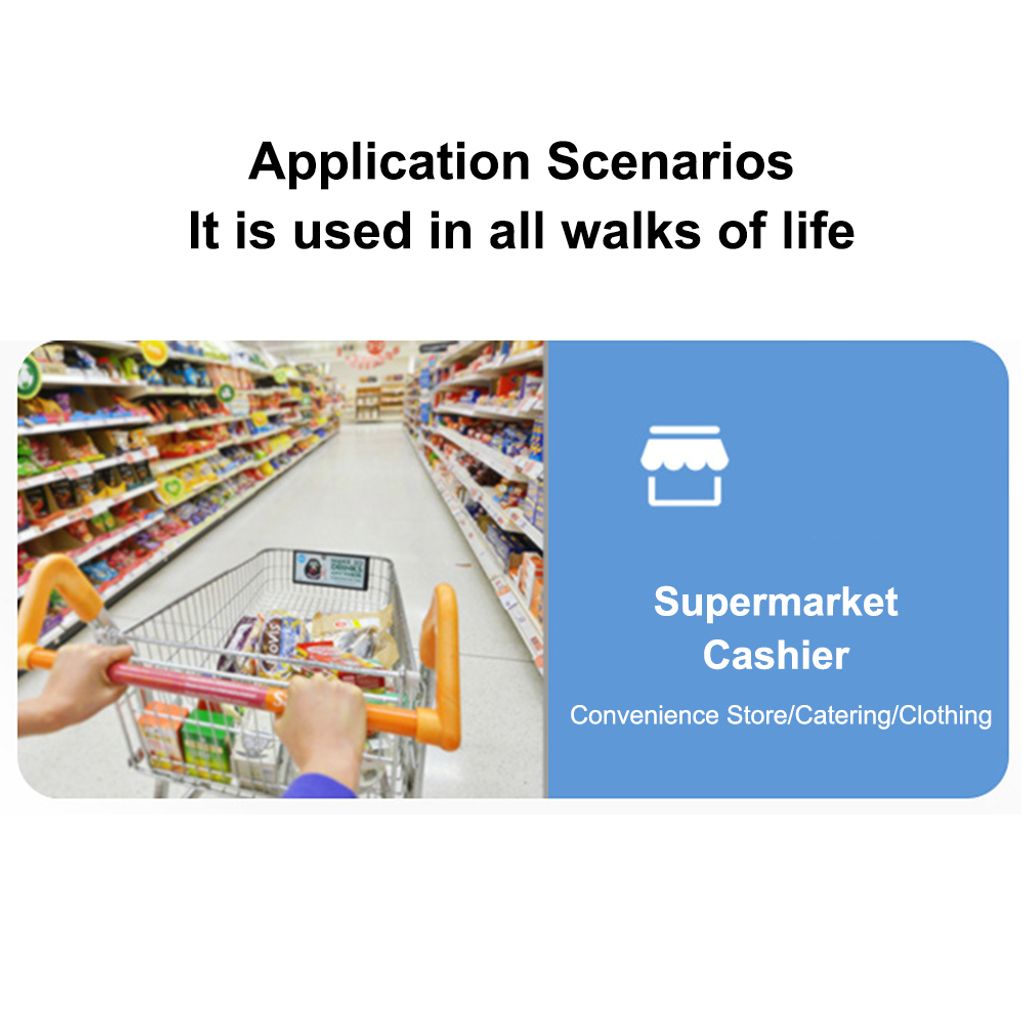 QR-Desktop-Barcodescanner, automatischer Sensor, Produktbild 6