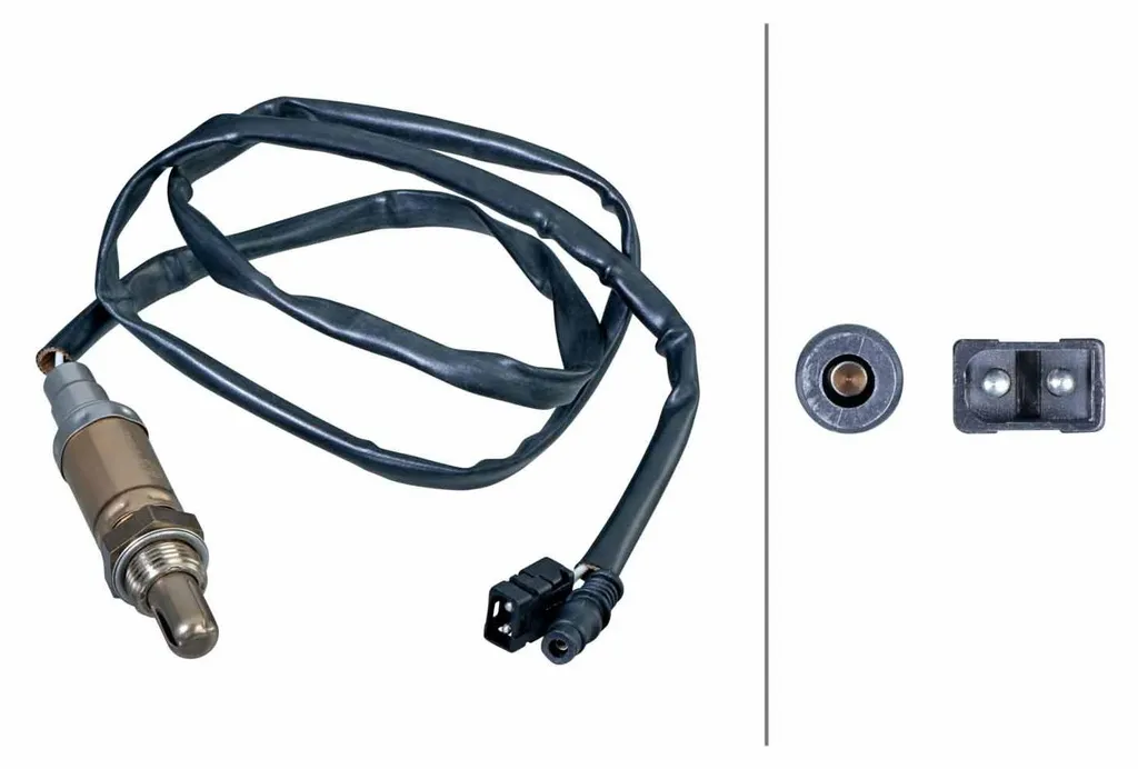 Sonde lambda chauffée 905mm HELLA pour Mercedes-Benz Classe S W126 berline