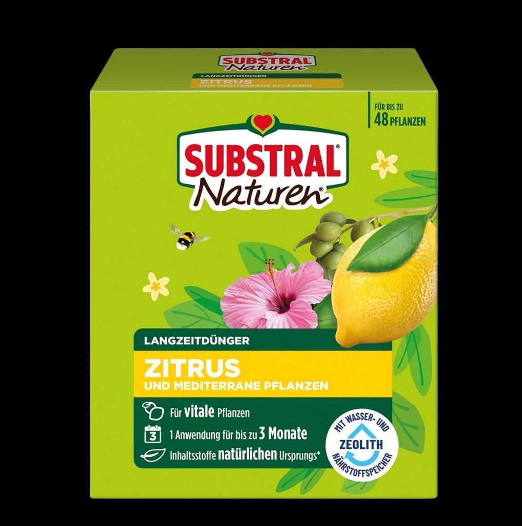 Substral Naturen Langzeitdünger Zitrus und mediterrane Pflanzen 1,2 kg