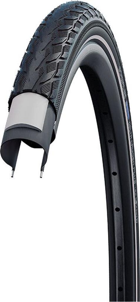 Schwalbe Delta Cruiser Plus Reifen schwarz reflex 37-622