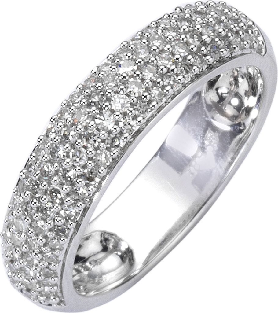 Diamonds by Ellen K. Ring Gold 585 mit 90x Diamant zus. 0,50ct.