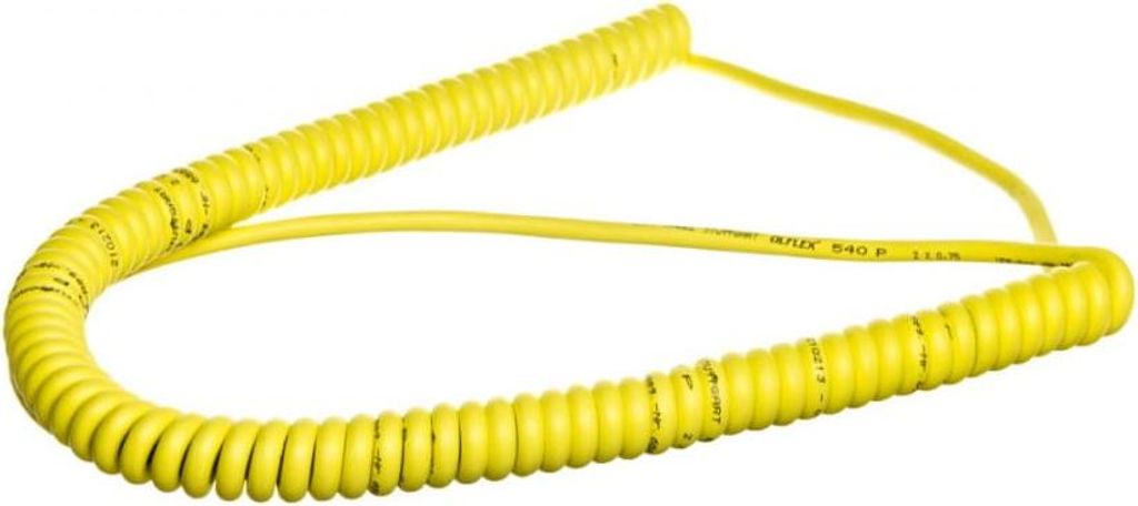 LappKabel Spiralkabel ÖLFLEX SPIRAL 540 P 600 mm / 2000 mm 2 x 0.75 mm² Gelb 73220108 1 St