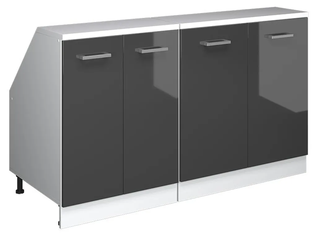 Aménagement combles : Meuble 140cm Vicco R-Line Anthracite Haute Qualité