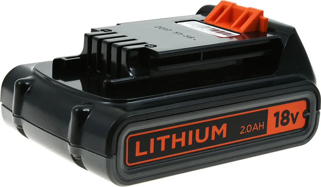 Batterie de rechange 18V BL2018 pour taille-haie et coupe-bordure 18V B&D
