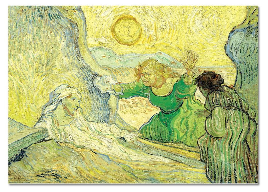 Giallobus - Die Auferstehung des Lazarus - Vincent Van Gogh - 70L x 50B cm - Bild - Acrylglas
