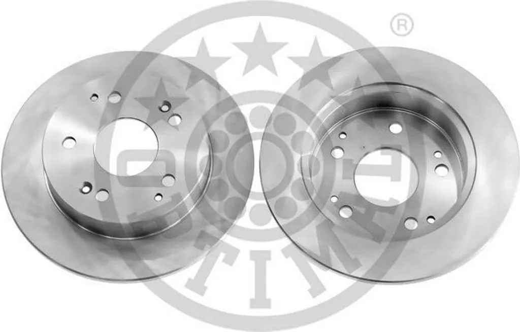 2x Disques de Frein Arrière OPTIMAL BS-8660C pour Honda Civic VII Coupe