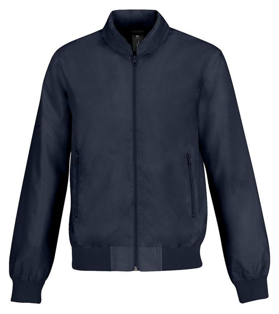 B&C - "Trooper" Jacke für Herren FK2793 (M) (Marineblau/Neon-Grün)