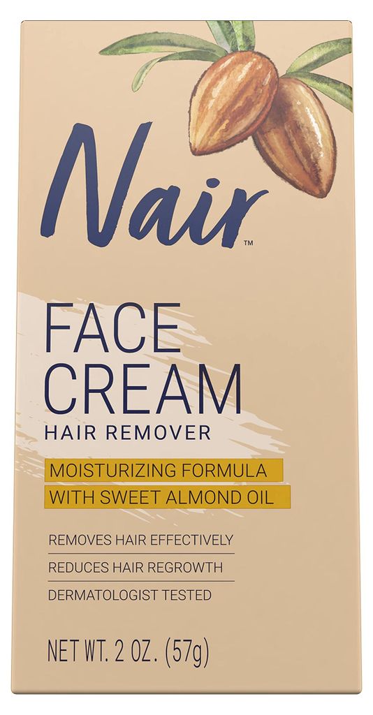 NAIR Feuchtigkeitsspendende Gesichtshaarentfernungscreme Produktbild 