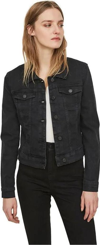 Noisy May Jeansjacke Damen NMDebra Black Wash Denim Jacket Produktbild 