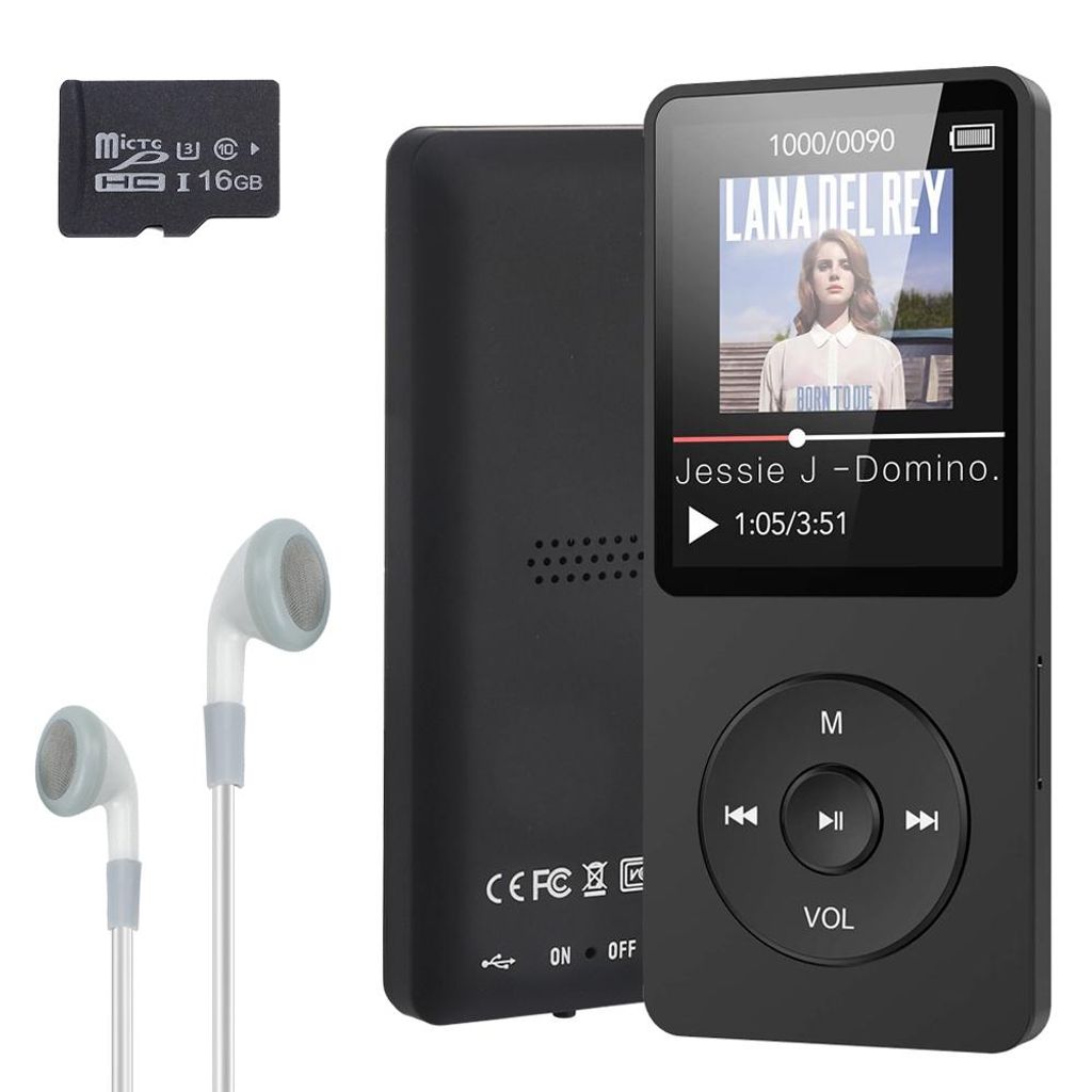 MP3, Musik Player, Tragbare MP3 Player, 16GB Lossless Sound Produktbild 
