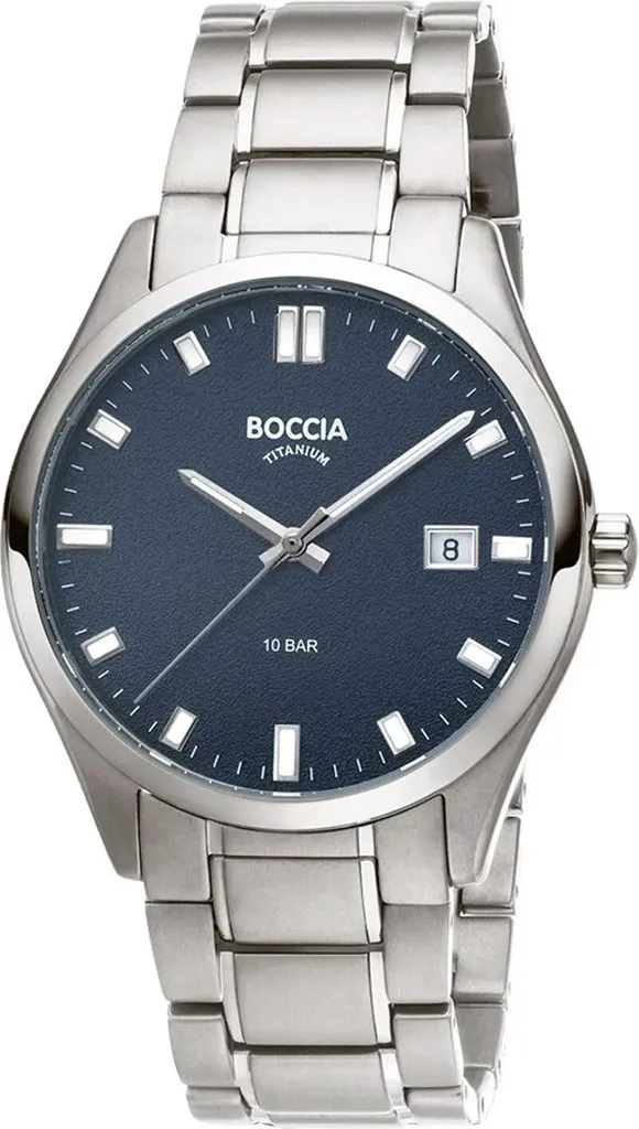 Regalo Uomo Perfetto: Orologio Boccia 3669-04 Titanio Blu