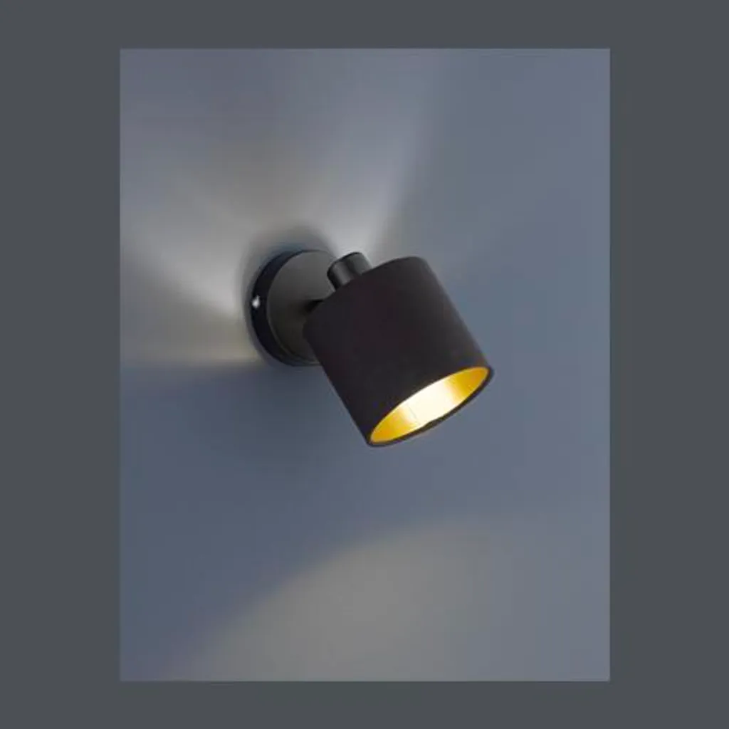 Lampada da parete a spot TOMMY nero RL R80331079 - 9