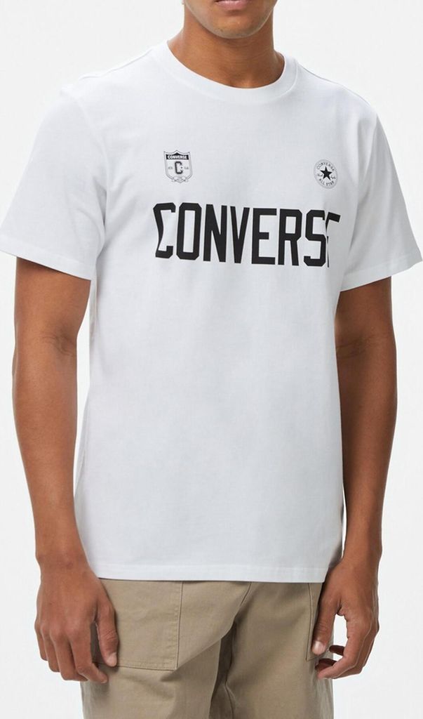 CONVERSE RETRO CHUCK SOCCER T SHIRT Weiß