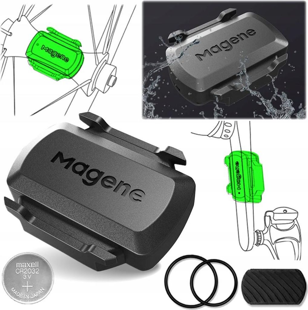 Sensore di velocità e cadenza Magene S3+ Immagine del prodotto 