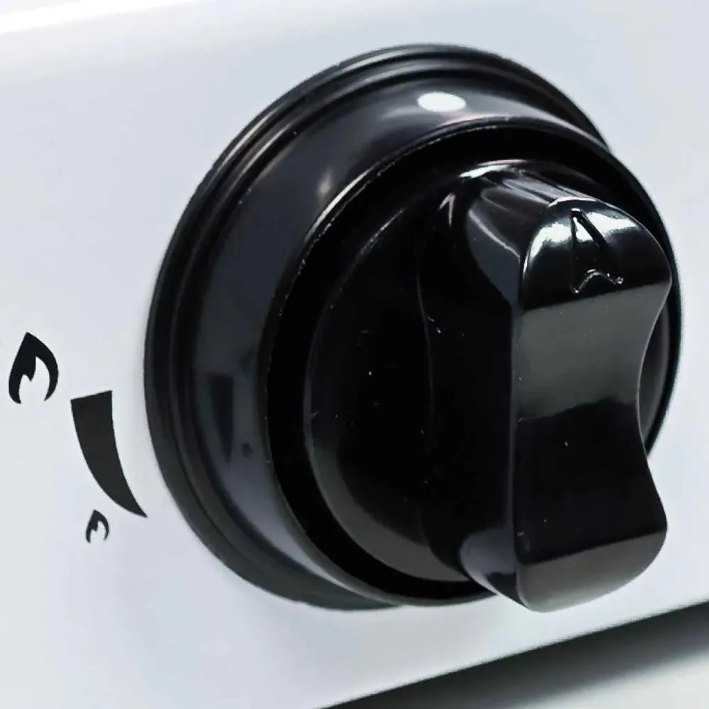 Plaque de Cuisson Gaz Pose Libre Vitrokitchen 152BB 1 Feu Blanc Large