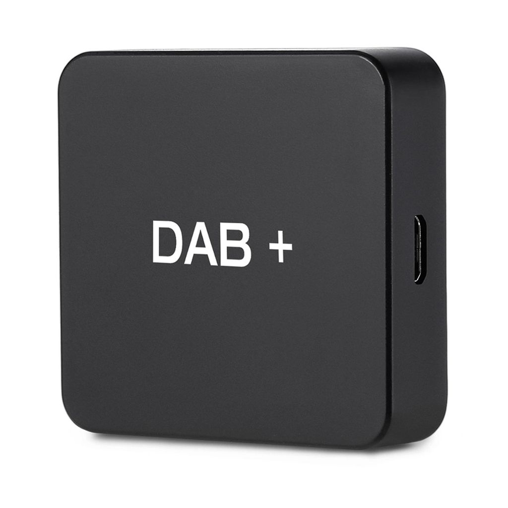 DAB 004 DAB-Box,Digitalradio-Antennentuner,FM-Uebertragung,Stromversorgung über USB,für Autoradio Android 5.1 und hoeher(nur für Laender mit DAB...