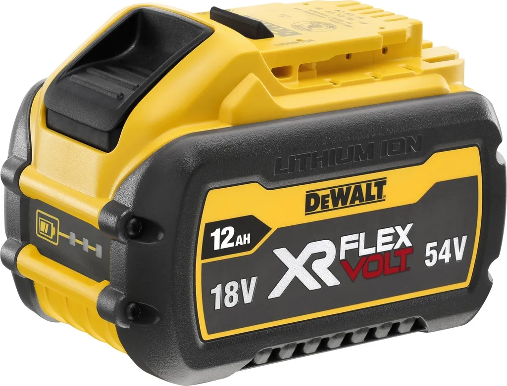 Batterie 12Ah DeWalt DCB548-XJ FlexVolt Haute Capacité 18 Volts et 54V