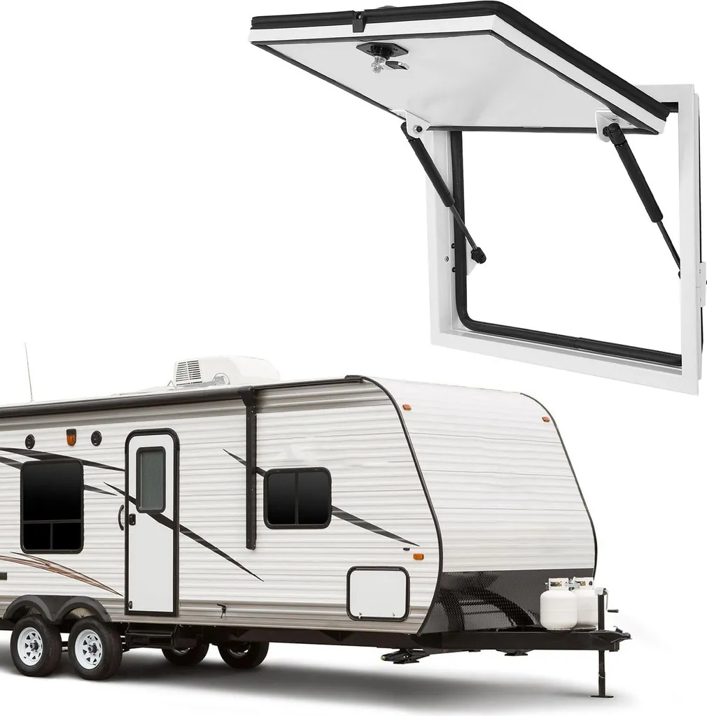 Trappe de rangement pour camping-car en aluminium avec cadre renforcé