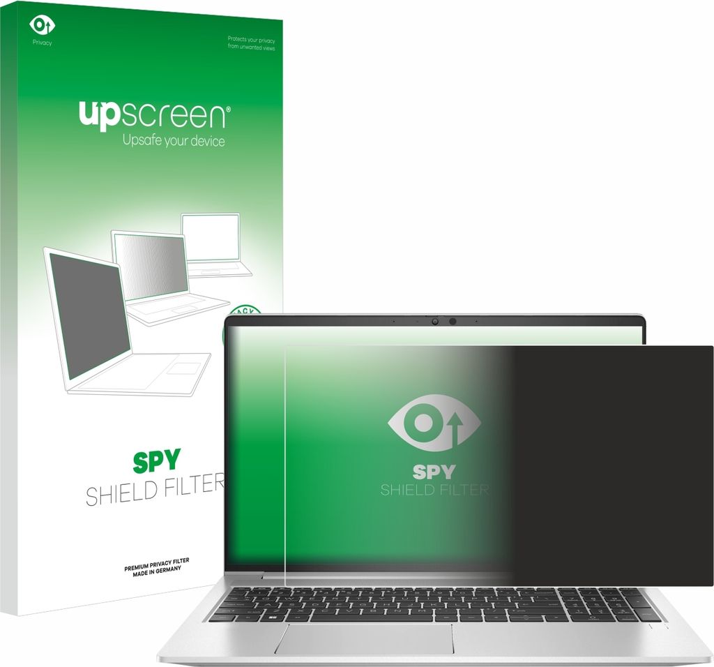 upscreen Blickschutzfilter für HP EliteBook 650 G10 Anti-Spy Privacy Filter Sichtschutz Blaulicht-Schutz
