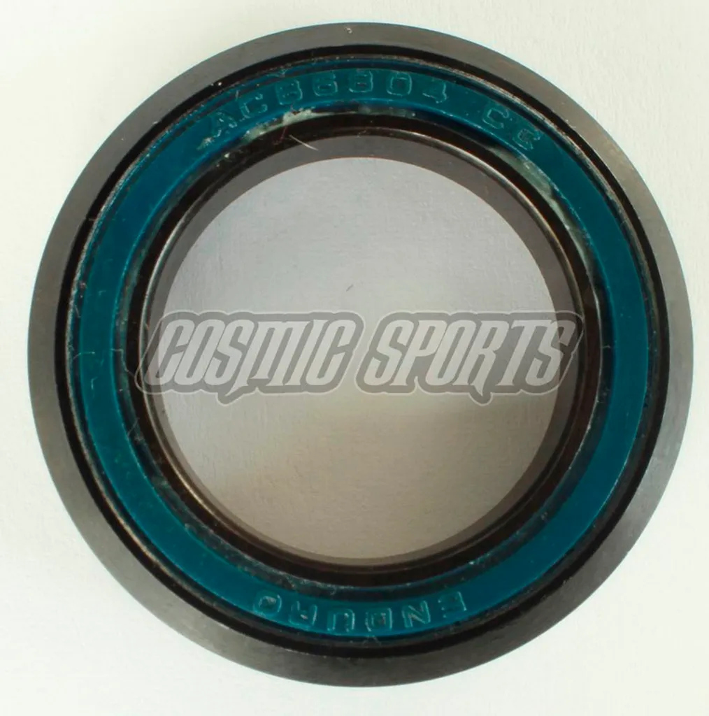 Roulement Enduro Bearings ACB 6804 Angular Contact 19x30x6.5mm Noir