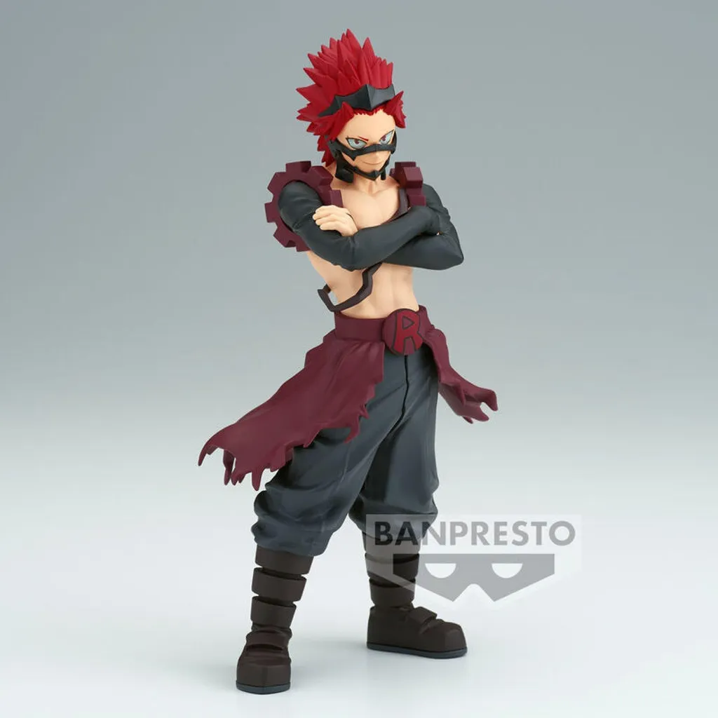 Figurine Eijiro Kirishima Red Riot 16cm - Détails et Finition Banpresto