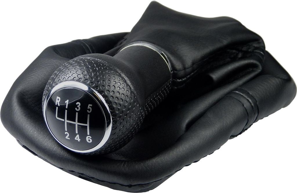 Schaltknauf Schaltsack 6-Gang für VW Golf 4 IV VW Bora mit Rahmen 12mm