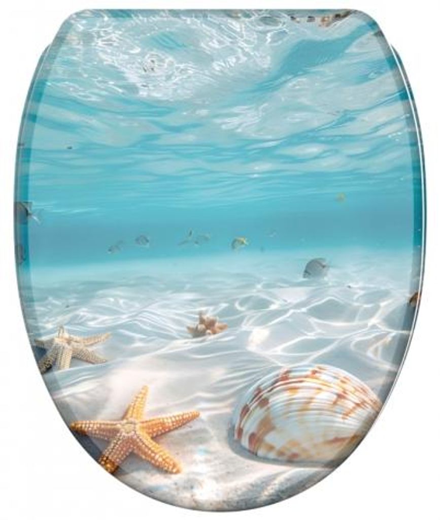 SANILO® Waterworld toiletbril met Soft-Close mechanisme en Productafbeelding 