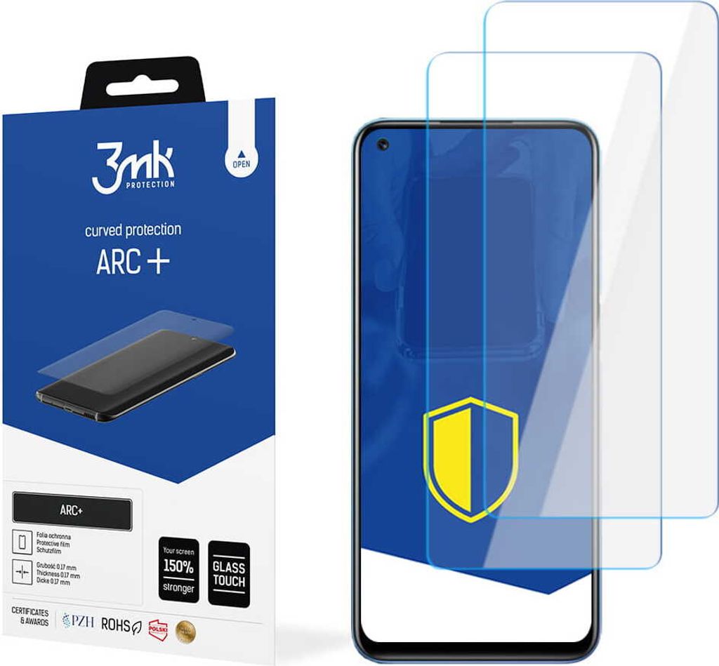 3mk Display Schutzfolie ARC+ für Realme V13 5G 0,17mm Self-Heal (2 Stück)