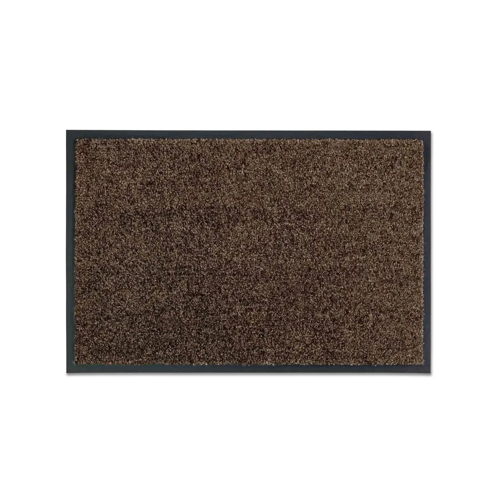 Tapis de propreté 60x90 cm brun Astra PROPER TEX pour protéger vos sols