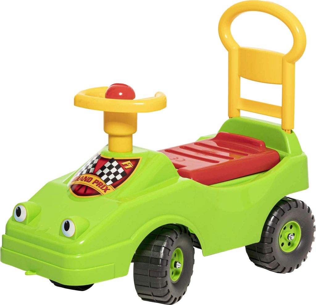 Rutscher Auto Rutscherfahrzeug Baby Taxi grün Kinder Lauflernhilfe