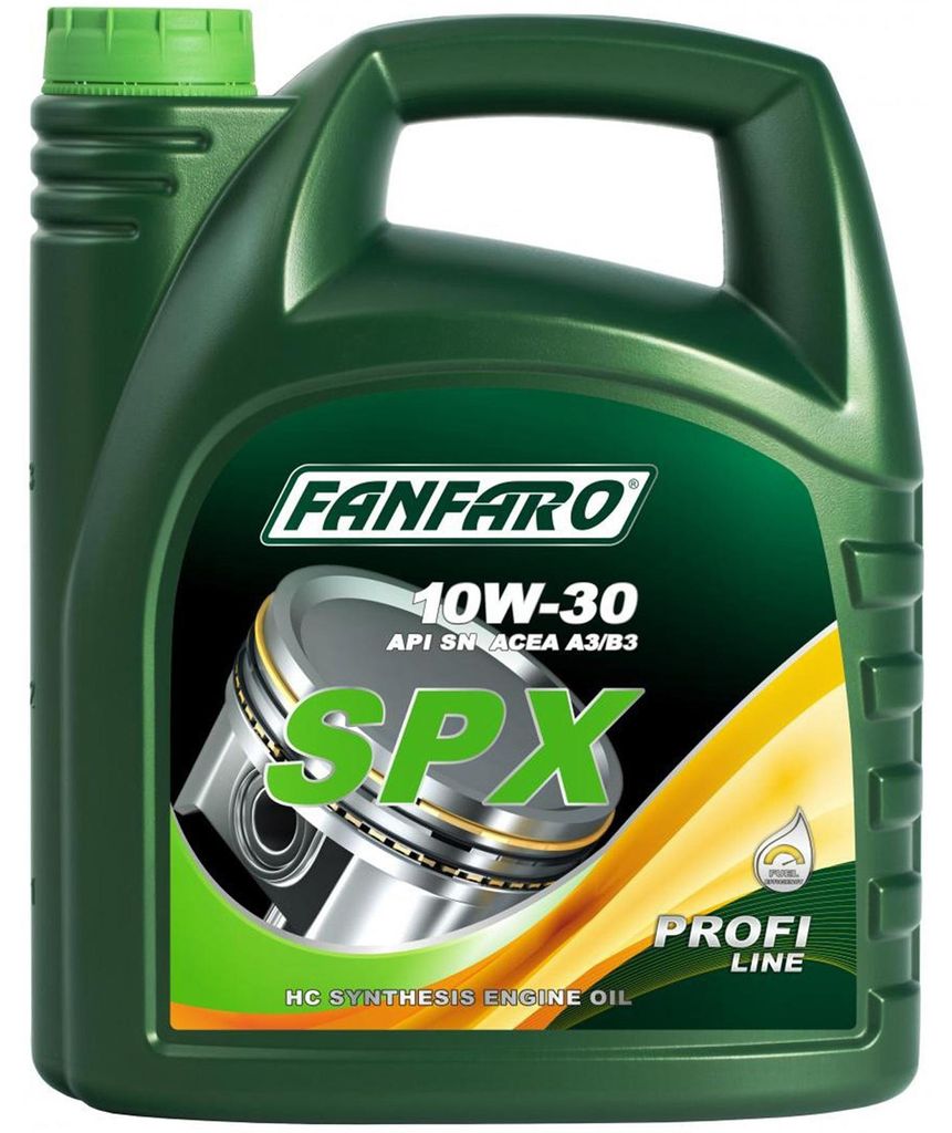 FANFARO SPX für 10W-30 4 Liter Motoröl Motorenöl Teilsynthetisch 501 01 505 00 229.1 Öl