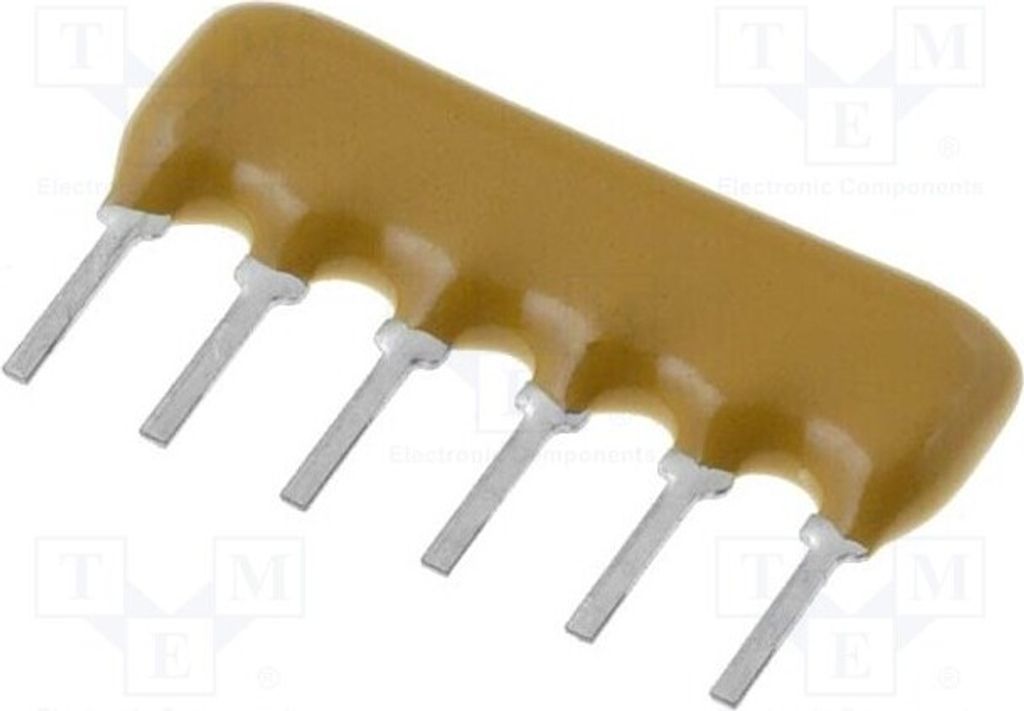 5x Widerstandsnetzwerk: Y THT Anz.Widerstand: 3 330Ω 0,3W 2% 4606X-102-331LF Widerstsn