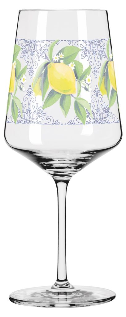 Ritzenhoff Limoncello-Gläser 2er Set Sommertau 021 022, Rea & Behnke F25, Kristallglas, 544 ml, 2931021