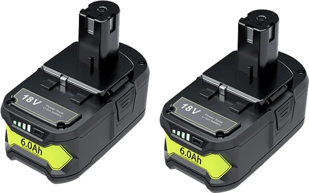 Batterie Ryobi 18V 6Ah pour Travaux Sans Fil Intensifs Compatible One Plus