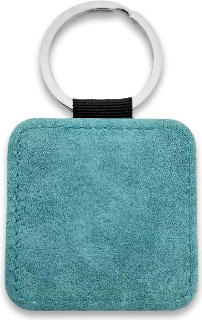 Fornitura 10 Pezzi Pelle Turchese CombiCraft 50x50mm per Aziende