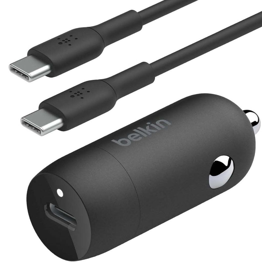 Belkin BOOST CHARGE 30W USB-C-Kfz-Ladegerät mit Kabel, b Produktbild 
