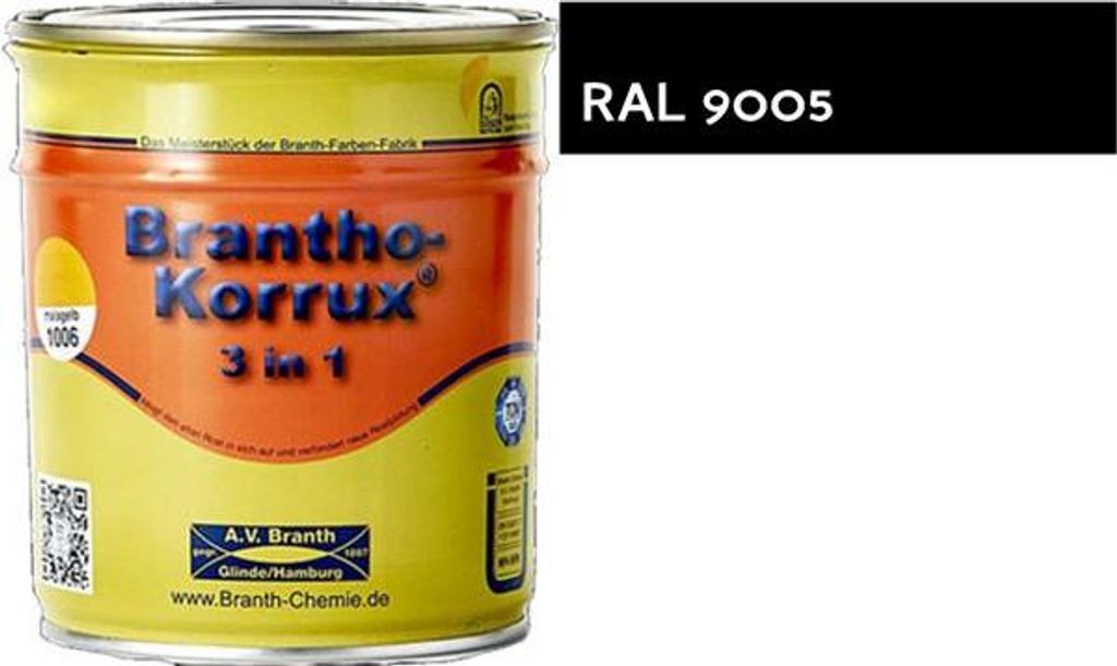 Brantho Korrux 3in1 Rostschutzfarbe - Primer, Rostschutz Produktbild 