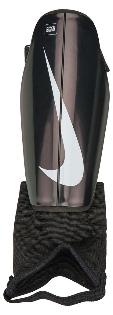 Nike - Fußball-Schienbein- und Knöchelschoner "Charge" PP4783 (XL) (Schwarz/Weiß)