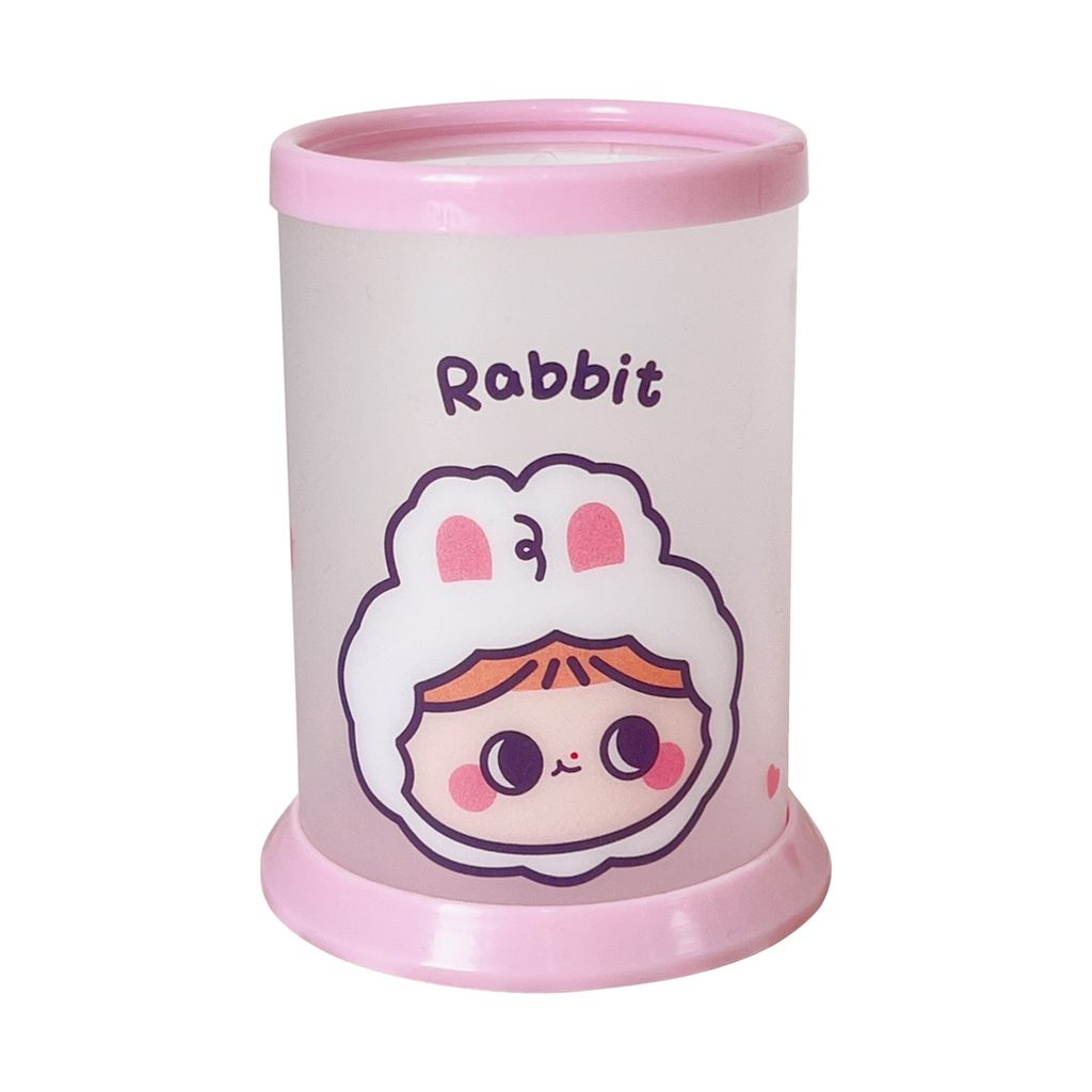 Stationery Organizer große Kapazität wasserdichtes PVC Creative Bleistift Make -up Pinsel Organizer Eimer Nachbildung für Zuhause-E