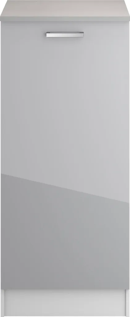 Armoire de cuisine grise Eli idéale pour optimiser l'espace de stockage - 4