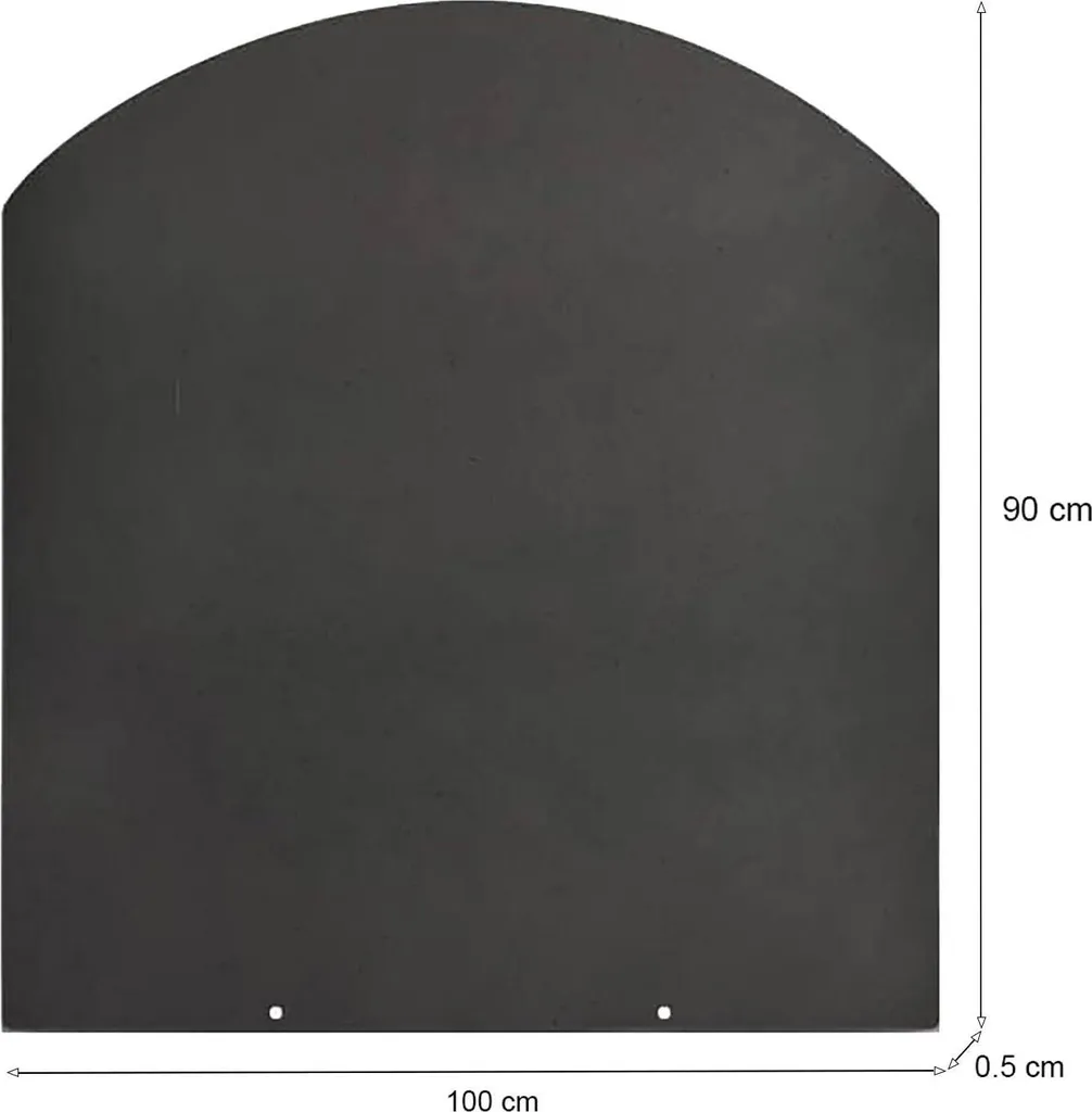 Piastra Salvapavimento Dmora Andreis Nera: Design e Sicurezza - 3