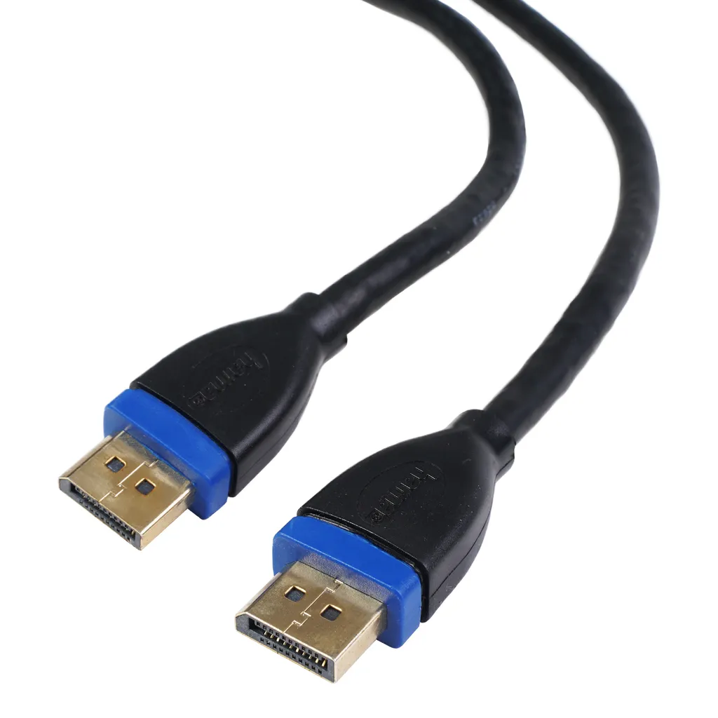 Cavo DP 5 Metri Nero Oro - Ideale per Sale Conferenze e Ufficio