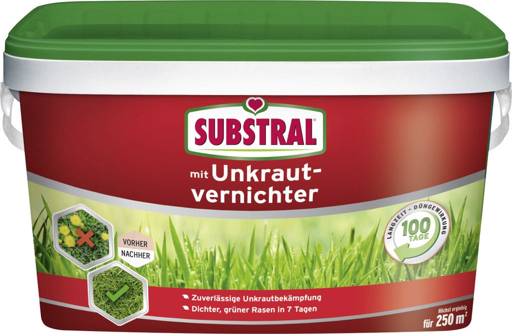 Substral Rasendünger mit Unkrautvernichter, Produktbild 