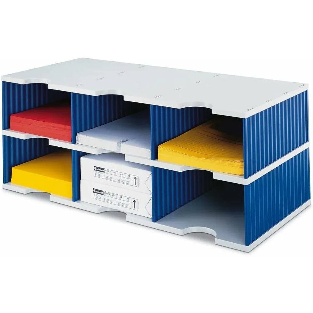 Organizer Styrodoc Trio 6 Posti: Ordine Elegante per il tuo Smart Working