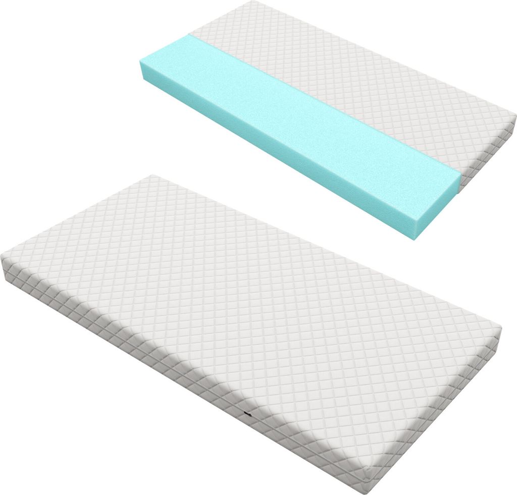 Kinder Matratze Polyester Kaltschaum Montessori Kinderbett 100% Schadstofffrei 80x160cm