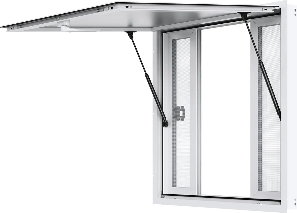 Fenêtre de concession pour remorque de vente 91,4 cm en aluminium
