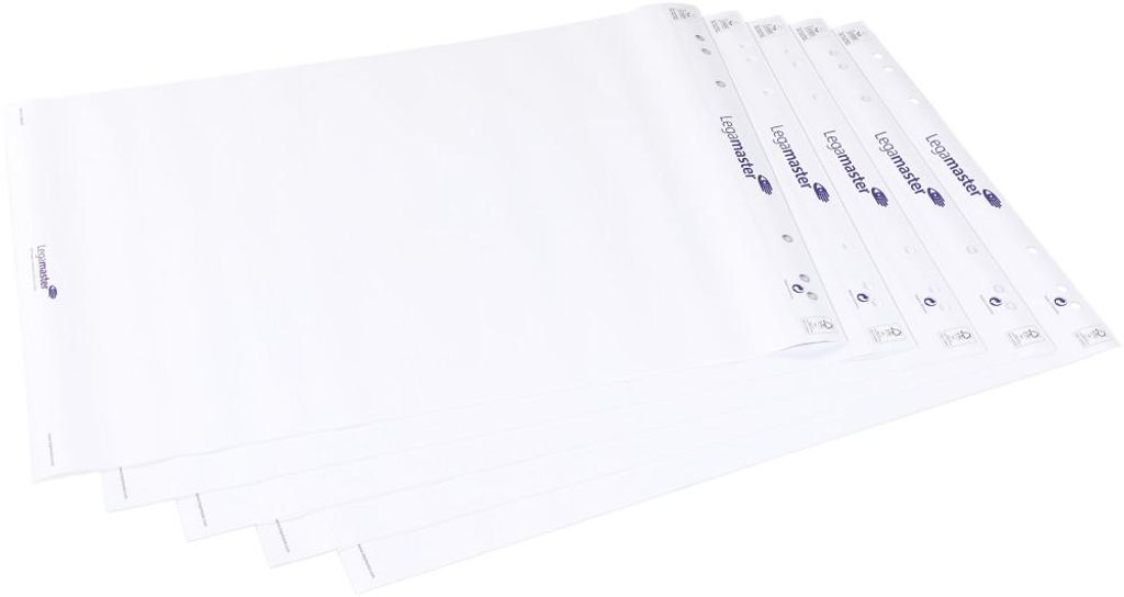 Legamaster Flipchart Papierblock blanko 5St, Flipchart pad, Produktbild 