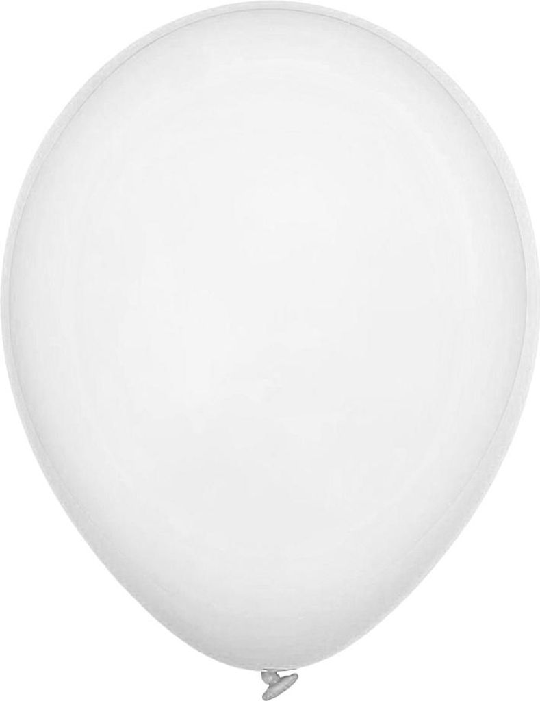 Balony białe pastelowe lateksowe 23 cm 100 sztuk