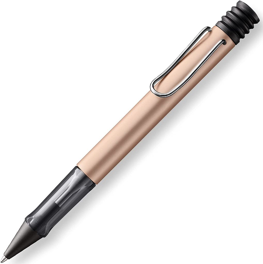 LAMY 1235655 AL-star Kugelschreiber 250 – Kuli aus Aluminium in der Farbe Cosmic mit transparentem Griffstück und verchromtem Metallclip – Mit...