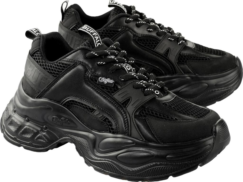 Buffalo Yuno - Noir Similicuir : Normal : 40 Taille : 40 Image du produit 
